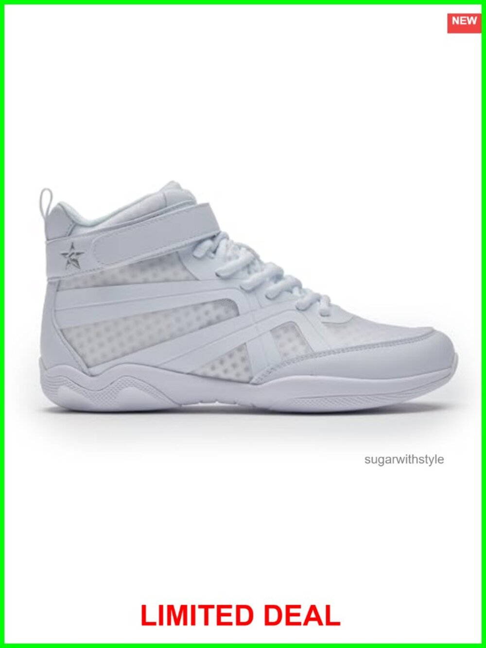 Rebel Athletic Renegade Cheer Shoes Mesh Lace-Up